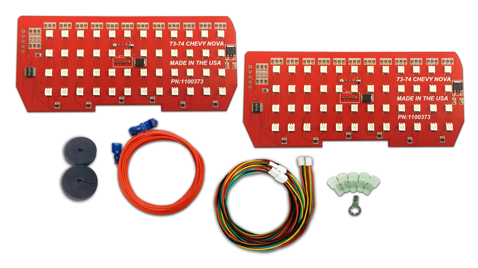 1973-74 Nova - 2 Panel Sequential LED Taillight Kit | DIGI-TAILS